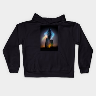 Shaman and Standing stones Kids Hoodie